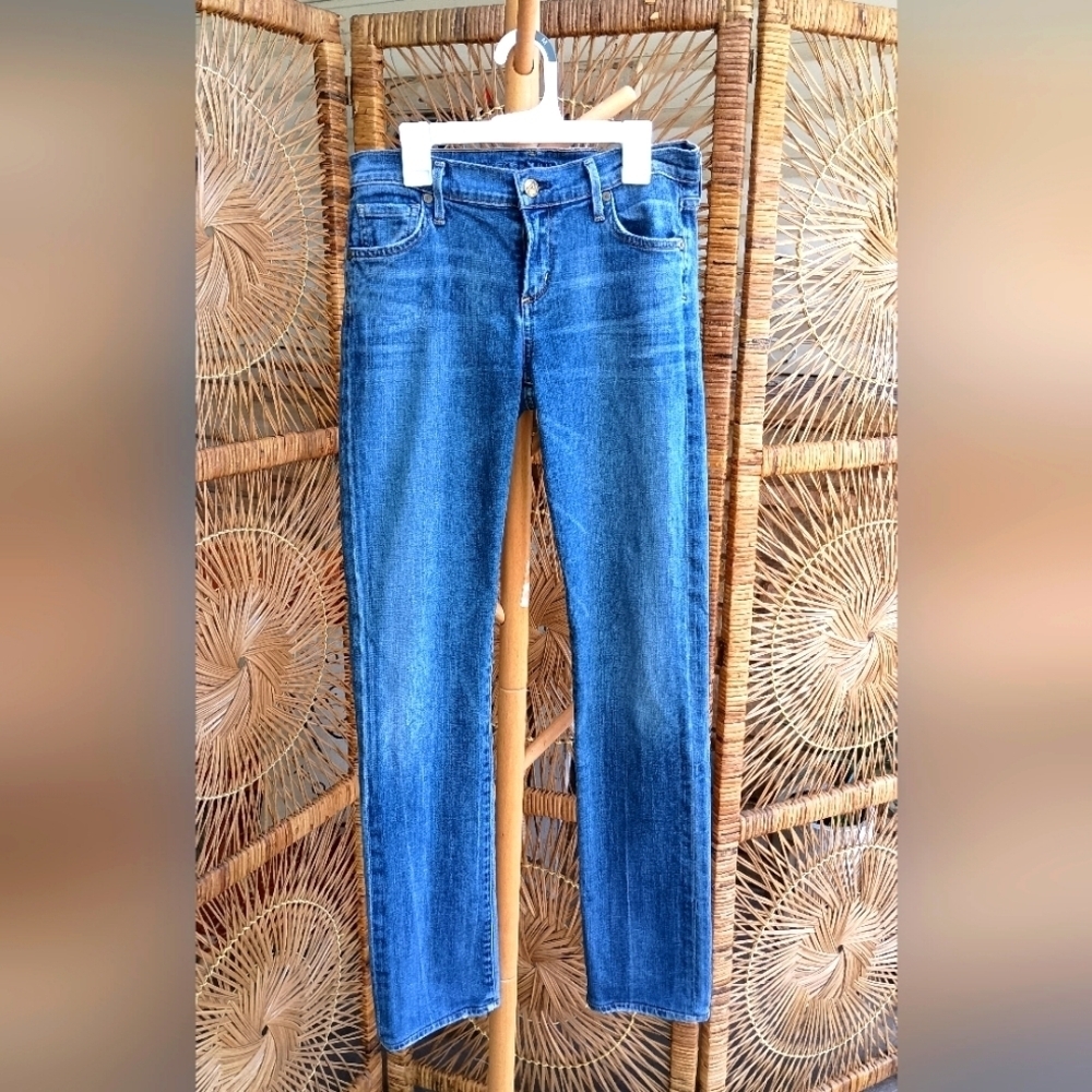 Citizens Of Humanity Classic Blue Straight Leg Women's Jeans_29 - Picture 2 of 8